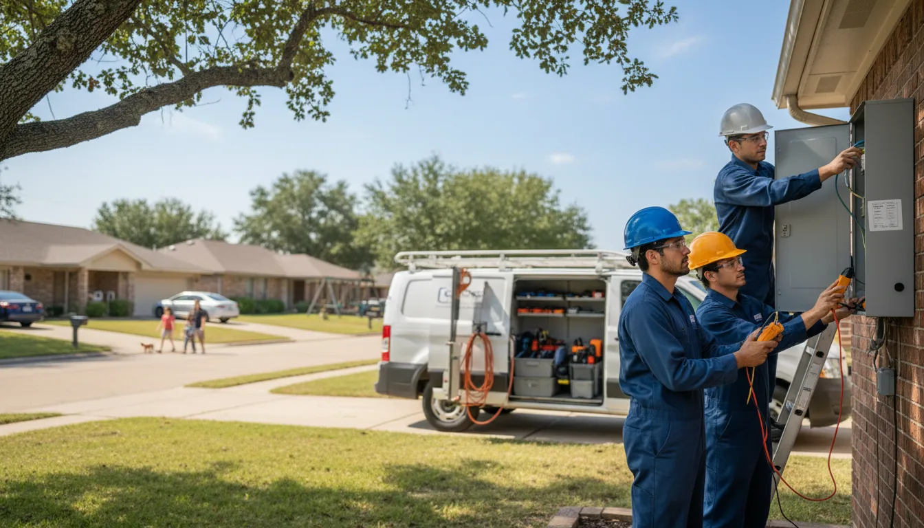 Certified electrician providing emergency electrical services in Woodworth, ND